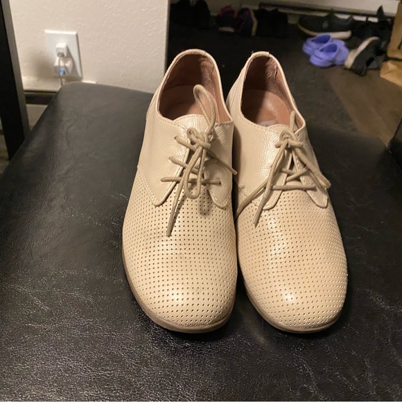 Dansko Louise Women’s Tan Leather Laces Oxford Dress Shoes Size 36/5.5US - Picture 11 of 14